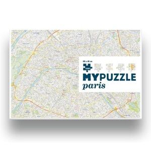 PUZZLE Paris Map City 1,000 Pieces NEW
